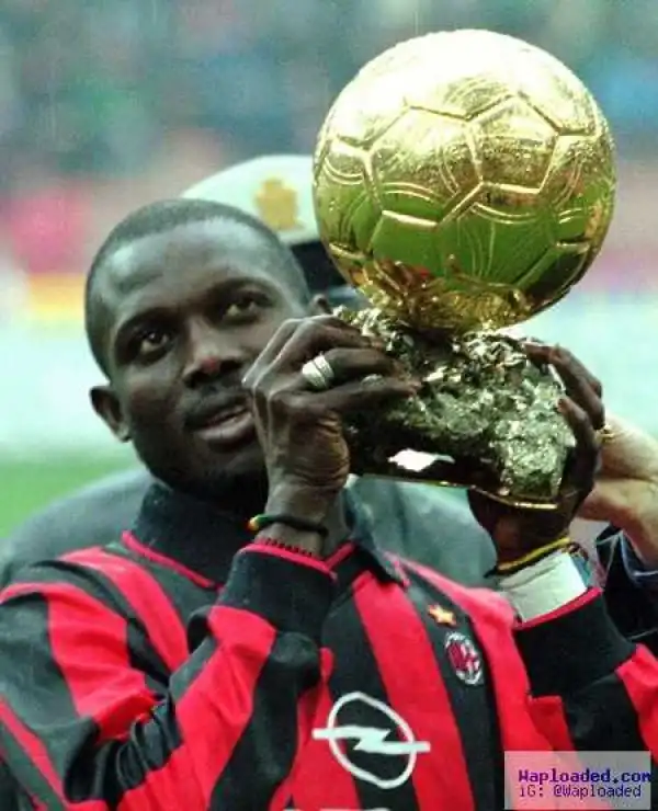 Legendary Liberian Ex-footballer George Weah to Run for President in 2017